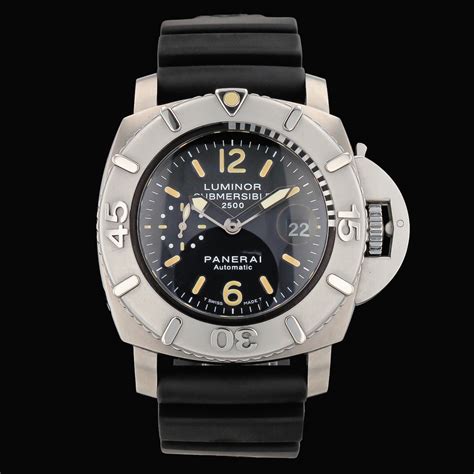 panerai luminor submersible 2500|Panerai Luminor submersible for sale.